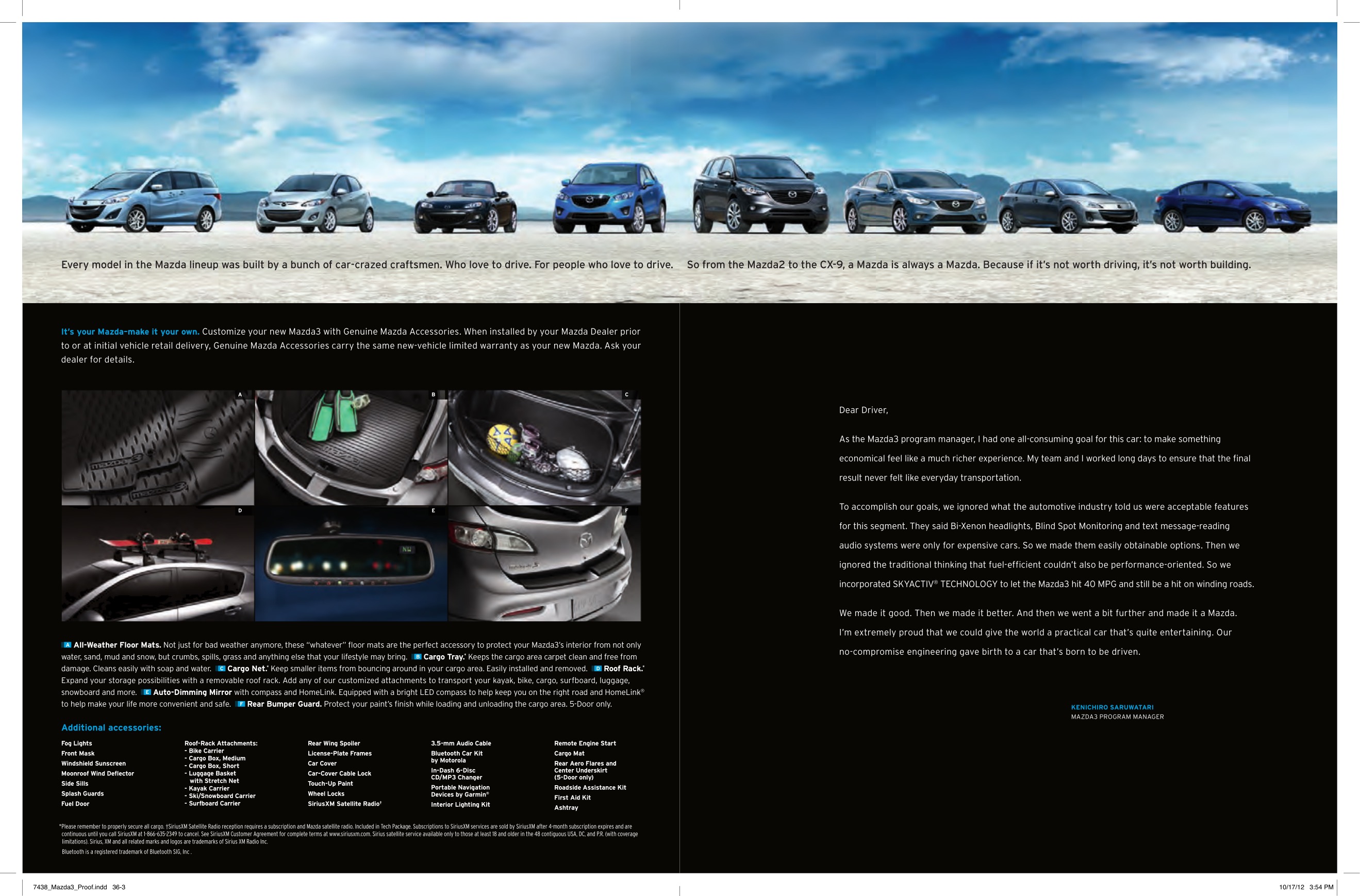 2013 Mazda 3 Brochure Page 13